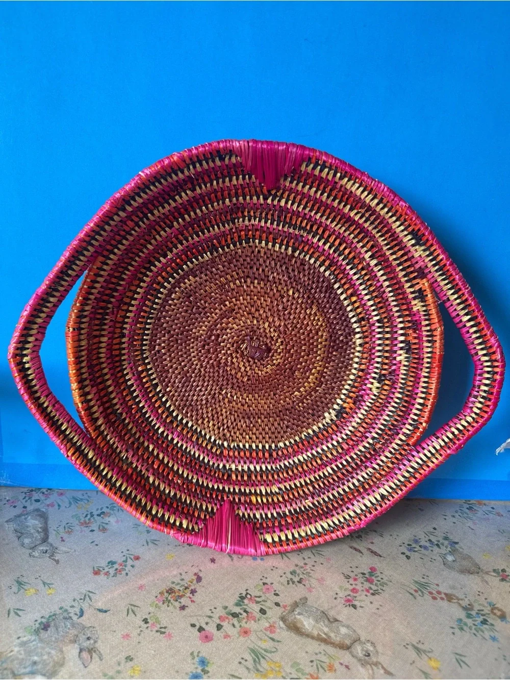 N/A handwoven tray